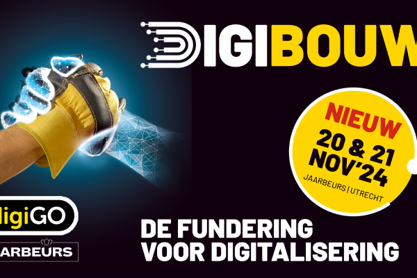 Jaarbeurs en digiGO lanceren nieuw vakevent 'DigiBouw'